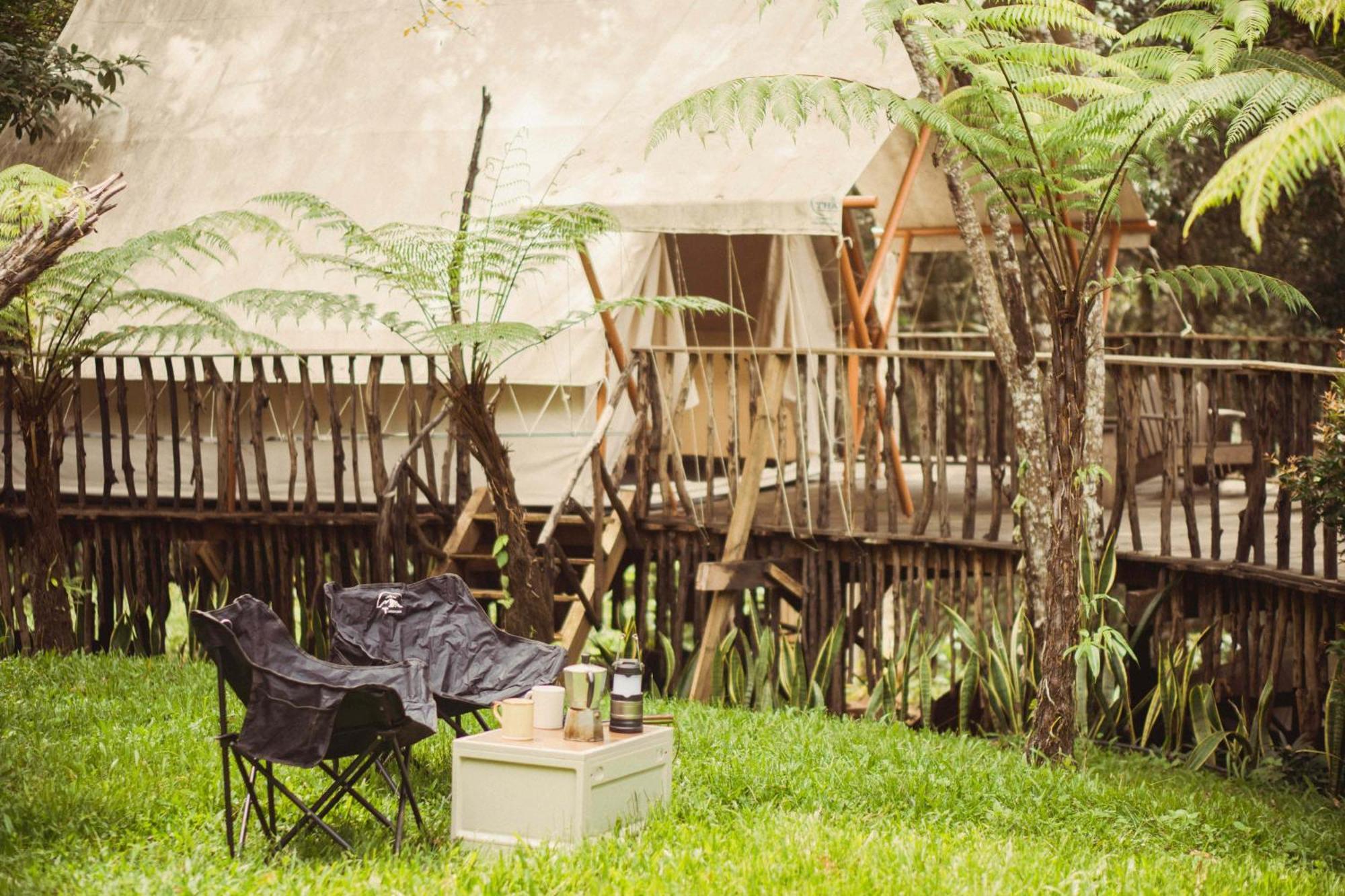 A Little Home Mang Den Kon Von Kla Bagian luar foto